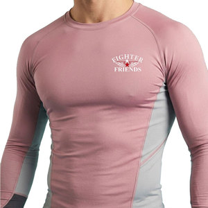 Rashguard pour homme, dernier design, best-seller, en spandex et polyester, pour entraînement, en vente en ligne - Product Image 4