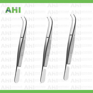 Pinzas Curvas Semken-Taylor de Acero Inoxidable Personalizadas, Kit Quirúrgico para UCI, Certificado CE, Aplicación Manual de Algodón y Tejido, 12cm - Product Image 3