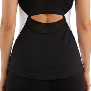 Débardeur de sport noir pour femme, sans manches, pour yoga, fitness, entraînement, course à pied, gym, vêtements de sport athlétiques, séchage rapide, logo personnalisé - Product Image 6