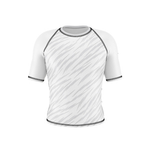 Rashguard personnalisé par sublimation pour BJJ, MMA, Grappling, manches courtes, Rashguard sublimé pour BJJ, MMA, Jiu Jitsu, Grappling - Product Image 5