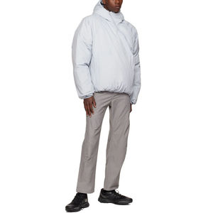 Custom Winter Puffer <b>Jacket</b> Zipper Front Solid Color Warm High Business Wear <b>Waterproof</b> <b>Lightweight</b> OEM Service Puffer <b>Jacket</b> - Product Image 4