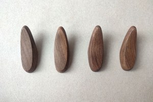 Luxury <b>Wooden</b> Wall Storage <b>Hook</b> Set Handmade <b>Coat</b> Hanger for Hallway Entryway and Bedroom Organization - Product Image 6