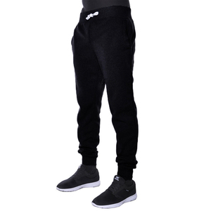 Pantalon de survêtement décontracté léger en tissu molletonné, couleur unie, avec cordon de serrage, broderie personnalisée, 400G, collection 2026 - Product Image 2
