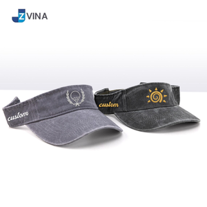 Gorra con Visera Bordada Personalizada, de Algodón Lavado, en Varios Colores, para Golf y Deportes, para Hombre y Mujer, Hecha en Vietnam - Product Image 1