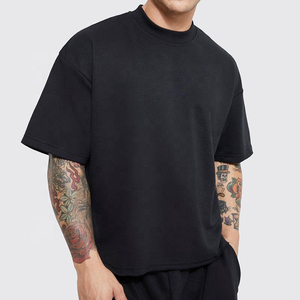 เสื้อยืดผู้ชายไซส์ใหญ่พิเศษ ผ้าคอตตอน/ผสมใยไผ่ ความยาวปกติ ลายเสือดาว ยืดหยุ่นได้ น้ำหนักเบา เป็นมิตรกับสิ่งแวดล้อม - Product Image 2