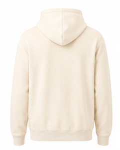 Sudadera con Capucha y Cuello Redondo, 100% Algodón, para Invierno, con Diseño de Letras Griegas Bordadas y Doble Bolsillo - Product Image 2