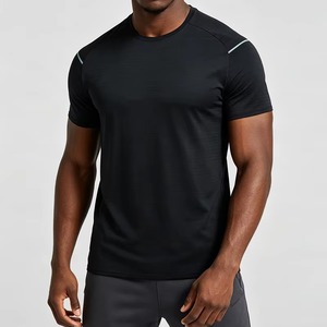 Custom Fitness Clothing Manufacturer <b>Compression</b> Gym Performance T <b>Shirt</b> Cotton Polyester Spandex Embroidery Printing OEM ODM - Product Image 1