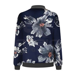 Premium Everyday Women Printing Varsity <b>Jackets</b> Comfortable Pullover Apparel For Casual Seasonal Collections - Product Image 2
