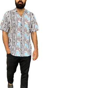 Nueva colección de hombres Camisa estampada para Regular y vacaciones venta en línea - Product Image 1