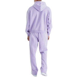 Survêtement sportif d'hiver pour hommes, imprimé sur mesure, 100 % coton, extensible dans quatre directions, respirant, écologique, fabriqué au Pakistan, OEM - Product Image 4