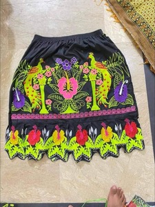 Falda Hawaiana Polinesiana Micronesiana Tradicional Bordada para Mujer, Personalizada, de Alta Calidad, en Spandex y Poliéster, para Todas las Temporadas - Product Image 3
