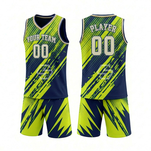 Camiseta de baloncesto sublimada personalizada, unisex, de poliéster que absorbe la humedad, corte atlético para adultos, cuello en V, sin mangas, de malla. - Product Image 5