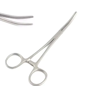 เครื่องมือผ่าตัดทั่วไปคุณภาพสูง HC-SF-67 คลาส II คีมจับหลอดเลือดแดง Crile ขนาด 14 ซม. 16 ซม. แบบตรง/โค้ง พร้อมโลโก้สั่งทำ - Product Image 1