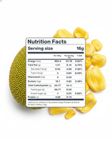 Gezonde HP Valia Jackfruit Snack Biologisch Non-GMO Zoete Knapperige Lichtgewicht Vacuümverpakte Bulk FD Gesneden 100% Natuurlijk Exportkwaliteit Gedroogd