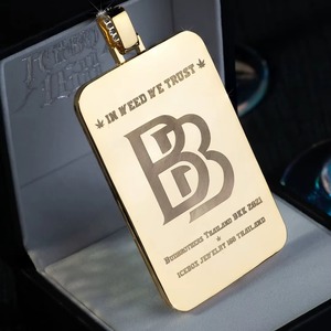 จี้เพชรโมอิสซาไนต์ชุบทอง 18K แบบ Iced Out พร้อมเพชรทรงบาแกตต์ ตัวอักษร ตัวเลข ชื่อ จี้สไตล์ฮิปฮอปสุดหรูสำหรับผู้ชาย - Product Image 6