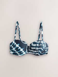 Traje de baño bikini con cuello halter para mujer, conjunto de dos piezas, top acolchado push-up y parte inferior con lazo lateral, traje de baño de verano - Product Image 6