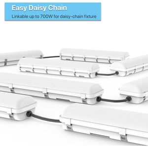 Lampada LED Impermeabile IP65 da 4FT 40W 5200LM 5000K 100-277V per Autolavaggi, Categoria Tri-proof - Product Image 5