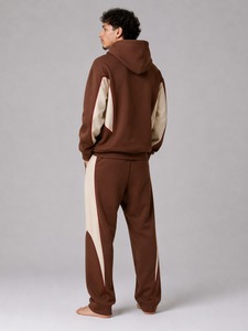 Survêtement en molleton épais pour homme avec pantalon de jogging, pantalon de sport technique, bas de survêtement, vêtements de sport pour homme - Product Image 4