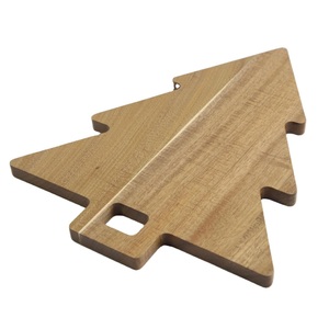 เขียงไม้รูปวงรีเคลื่อนย้ายได้ ดีไซน์ทันสมัย เหมาะสำหรับเทศกาลคริสต์มาส ใช้สำหรับจัดเลี้ยง - Product Image 6