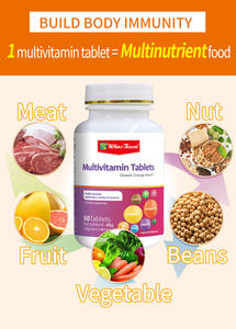 Tabletas Multivitamínicas Wins Town GMP para Adultos con Hierro, en Stock, Venta al por Mayor, 60 Unidades, Mejora la Inmunidad - Product Image 4