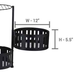 Heavy Duty Stainless Steel Foldable <b>Kitchen</b> Trolley With Mirror Finish And Perforated Trays <b>For</b> Restaurant Food Transport - Product Image 4