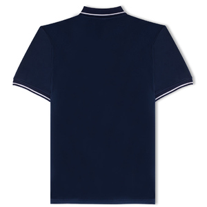 Polo de Alta Calidad Personalizado para Hombre, 100% Algodón, con Logotipo Bordado, Diseño Sólido, Manga Corta - Product Image 2