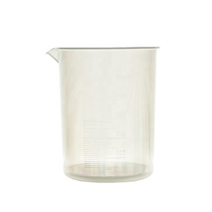 Bécher en plastique de laboratoire de 125ml pour utilisation en laboratoire - Product Image 1