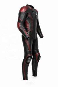 Traje de Motocicleta de Cuero de Una Pieza, Estampado Premium, para Invierno |   Negro Marrón |   Fabricante OEM/ODM |   Alta Calidad |   Personalizable - Product Image 2