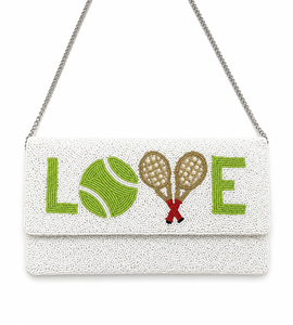 Bolso de Noche de Lujo Hecho a Mano con Cuentas de Cristal y Temática Deportiva, Cartera de Cadena de Diseñador para Mujer, Bolso de Moda OEM ODM al por Mayor - Product Image 1