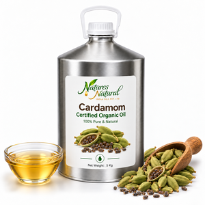 Aceite Esencial de Cardamomo Orgánico, Aceite Natural de Elaichi para Aromaterapia, Masajes, Spa, Difusores, Mezclas, Proveedor OEM al por Mayor - Product Image 4
