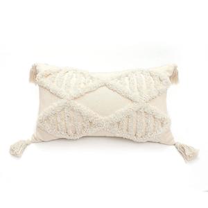 Funda de Almohada Lumbar Boho de Lujo para Sala de Estar, Decoración del Hogar, Diseño Personalizado, Almohada Boho de Diseñador de INDIAN TEXTILES H/L - Product Image 3