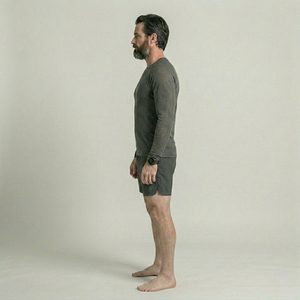 Chemises de protection anti-UV pour hommes à manches longues, respirantes, à séchage rapide, compressives, écologiques, antibactériennes, en spandex/polyester, personnalisables OEM - Product Image 3