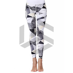 Custom Solid Lightweight Breathable Workout Yoga <b>Leggings</b> & Sports Bra Set <b>Seamless</b> Front Logo Women - Product Image 6