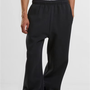 <b>Mens</b> Lightweight Summer Joggers Pants Breathable Fabric Loose Fit Soft Cotton Casual Trousers Relaxed Comfort Elastic Waistband - Product Image 1