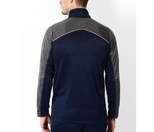 Veste de sport zippée et survêtement de jogging pour homme grande taille et décontracté pour streetwear en nylon et polyester - Product Image 4