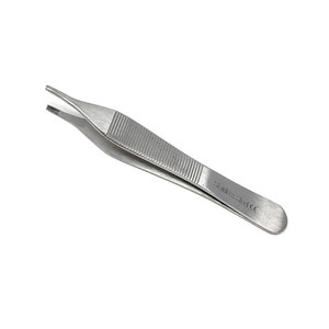 Pinces à panser en acier inoxydable à poignée large, à surface striée antidérapante, ensemble d'instruments manuels - Product Image 4