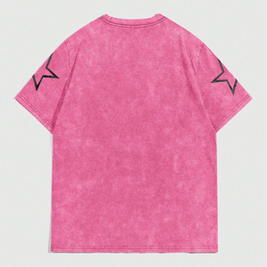 Camiseta Oversize Unisex de Algodón Lavado al Ácido para Todas las Estaciones, Personalizable para Marca y Publicidad - Product Image 2