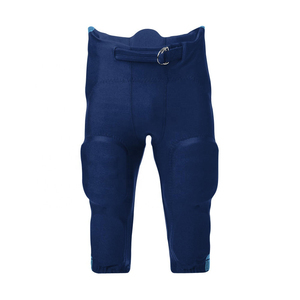 Mens <b>Padded</b> American Football Pants Buckle Closure Athletic Fit Breathable Practice Game Performance Sportswear Adult Wear pants - Product Image 5