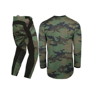 Conjunto de Uniforme de Motocross, Pantalones y Jersey, Impermeable, Resistente al Viento, Transpirable, Diseño Personalizable, Ropa de Carreras - Product Image 5