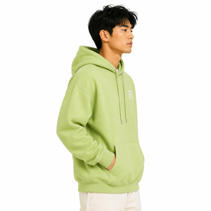 เสื้อสเวตเชิ้ตหนานุ่มสั่งทำพิเศษ ผ้าฝ้าย 100% เสื้อฮู้ดดี้ผู้ชายไซส์ใหญ่ เสื้อสเวตเชิ้ตผ้าฟลีซ แบรนด์ส่วนตัว เสื้อผ้าสตรีทแวร์ ขายส่ง รับผลิตแบบ OEM - Product Image 2