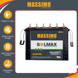 Professionnels dans la vente de batteries au plomb tubulaires haute performance certifiées ISO de qualité standard MASSIMO 200Ah 12V au meilleur prix du marché - Product Image 2