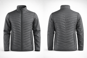 Women's Winter <b>Quilted</b> Thermal Jackets <b>Double</b>-Layer Stand Collar Windproof Lightweight Full-Zip for Ski/Snowboard Hiking Jackets - Product Image 4
