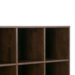 Mobili contenitori Harper Cube marrone noce per soggiorno con cassetti - Product Image 4