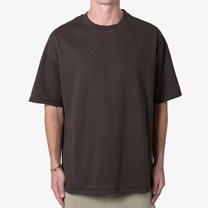 T-shirt Homme Oversize en Coton Lourd 280gsm 300gsm 320gsm, Coupe Décontractée, Épaules Tombantes, Personnalisable - Product Image 5