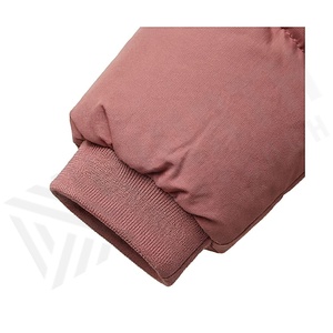 Veste matelassée à capuche pour femme, coupe-vent d'hiver, manches longues, couleur unie, fermeture éclair, rembourrage épais en polyester, longueur courte - Product Image 6