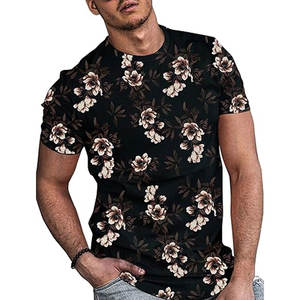 Camiseta de Verano para Hombre, Holgada, Estampada, Moderna, Talla Grande, Informal, para Adultos - Product Image 1