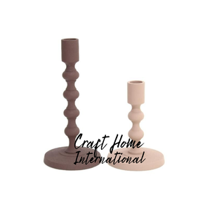 Porte-bougie en métal, support de bougie pour table à manger, centre de table de mariage, décoration de la maison, style nordique, porte-bougie décoratif - Product Image 3