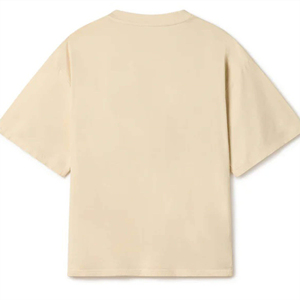 T-shirt Homme Oversize Uni à Manches Courtes Col Rond 100% Coton Biologique Anti-rétrécissement Style Urbain avec Design Vierge - Product Image 1