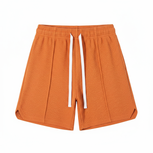 Pantalones Cortos Deportivos de Algodón de Alta Calidad para Hombre, 220 g/m², Holgados, con Logotipo Personalizado, Transpirables, Casuales - Product Image 1