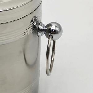 Cubo de hielo de acero inoxidable fantástico y muy demandado, diseñado para cumplir con los estándares de calidad internacionales. - Product Image 4